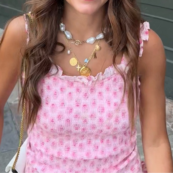 Pink Ruffled Dress - Picture 3 of 4